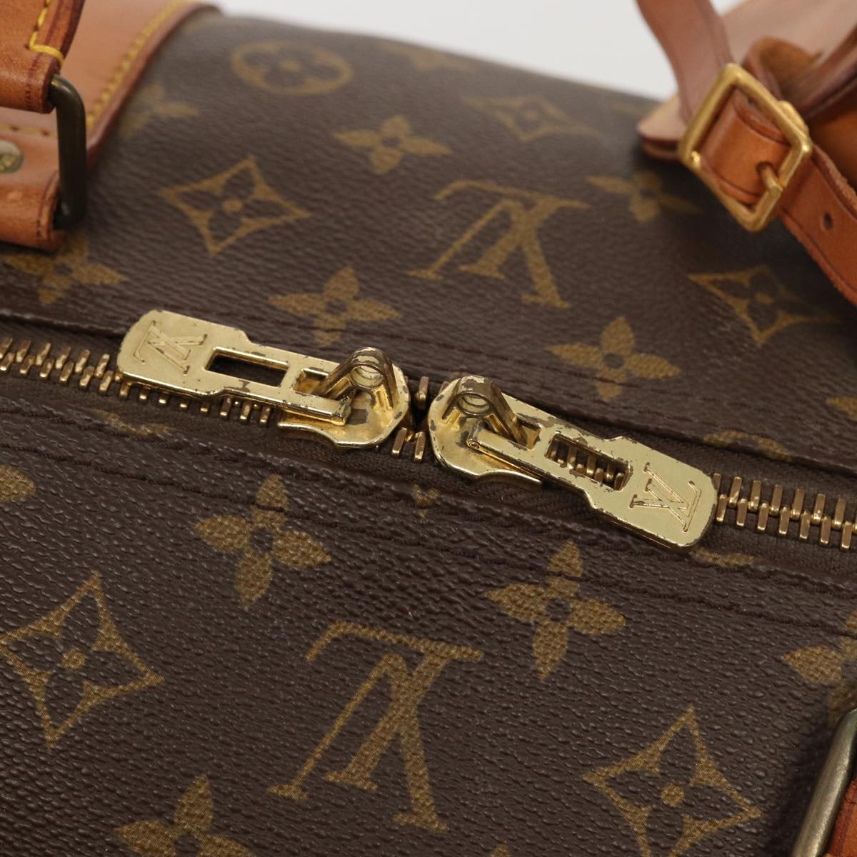 LOUIS VUITTON Monogram Keepall 60 Boston Bag M41422 LV ti1878