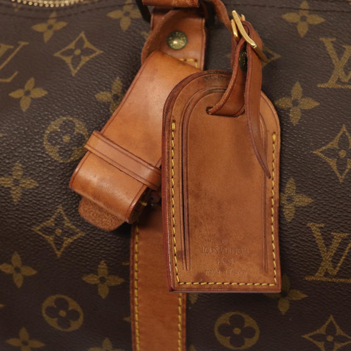 LOUIS VUITTON Monogram Keepall 60 Boston Bag M41422 LV ti1878