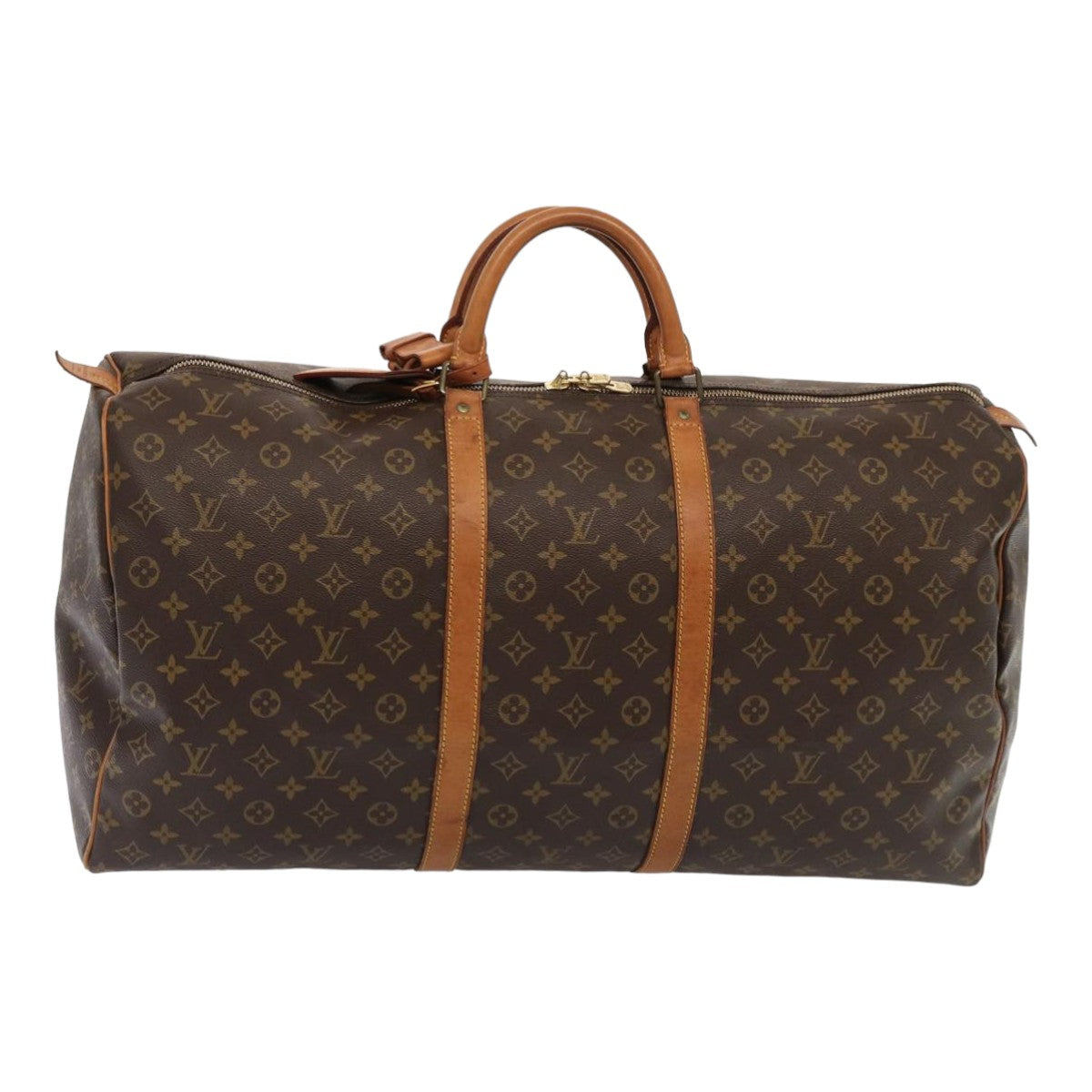 LOUIS VUITTON Monogram Keepall 60 Boston Bag M41422 LV ti1878