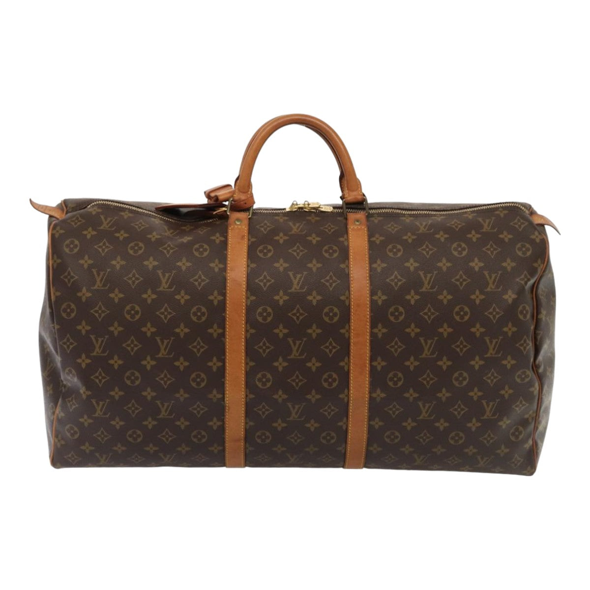 LOUIS VUITTON Monogram Keepall 60 Boston Bag M41422 LV ti1878