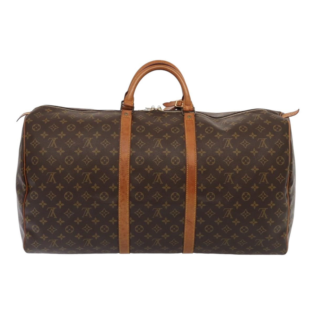 LOUIS VUITTON Monogram Keepall 60 Boston Bag M41422 LV ti1878