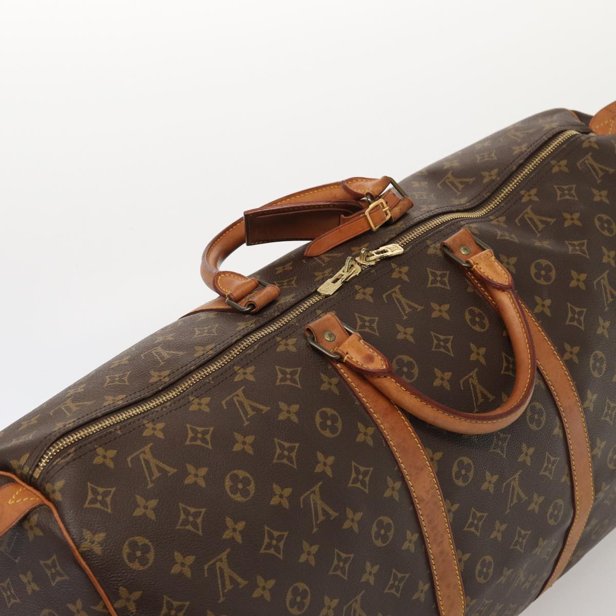 LOUIS VUITTON Monogram Keepall 60 Boston Bag M41422 LV ti1878