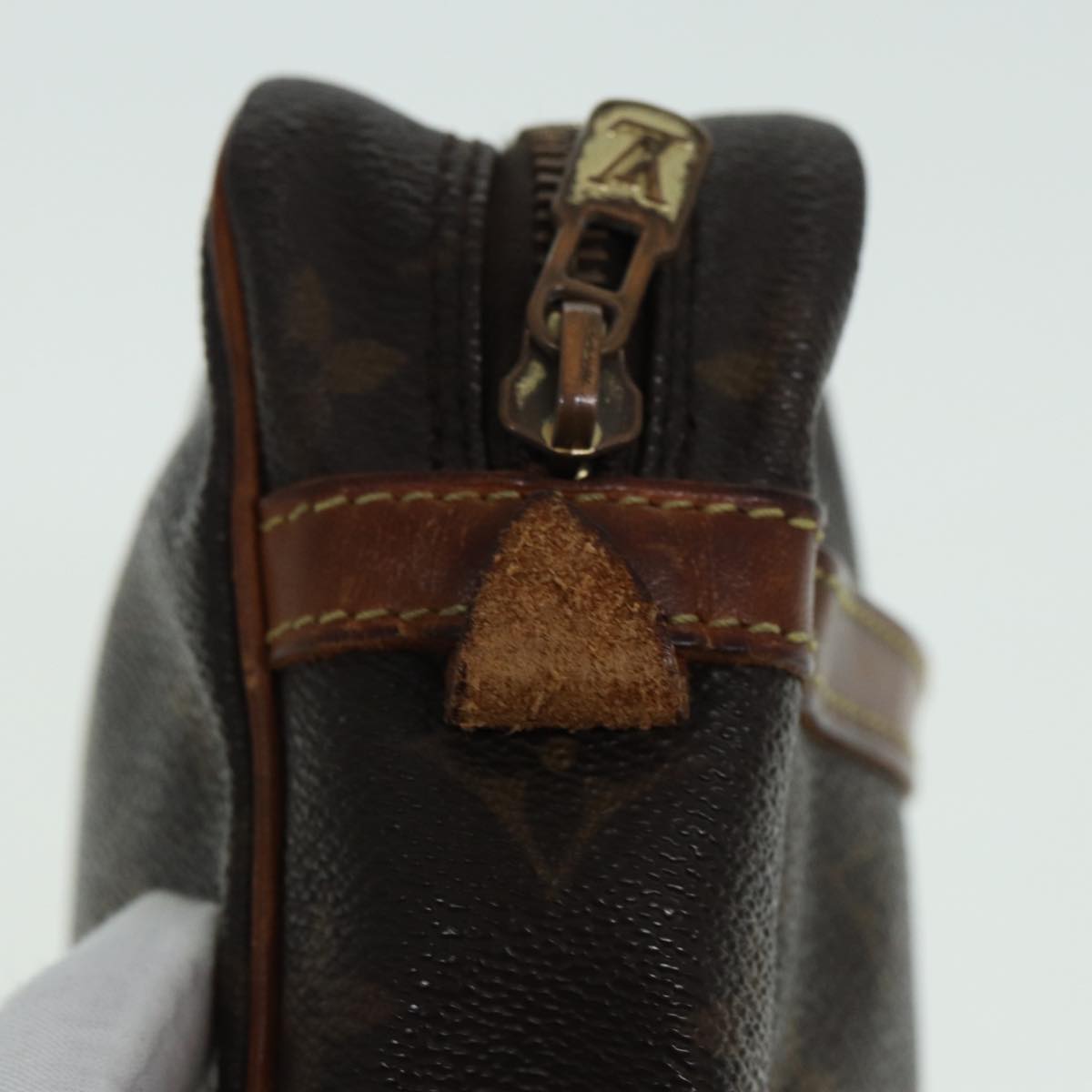 LOUIS VUITTON Monogram Compiegne 23 Clutch Bag M51847 LV ti1880