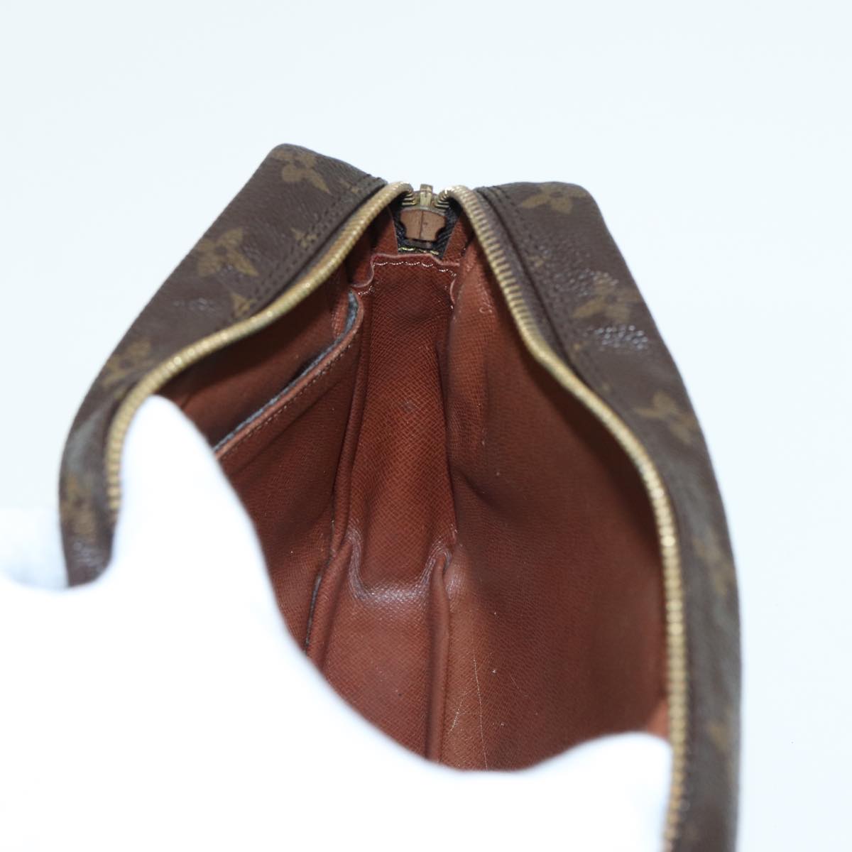 LOUIS VUITTON Monogram Compiegne 23 Clutch Bag M51847 LV ti1880
