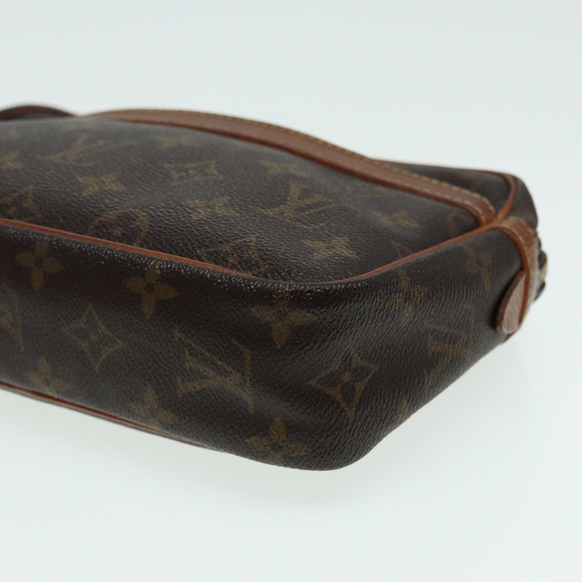 LOUIS VUITTON Monogram Compiegne 23 Clutch Bag M51847 LV ti1880
