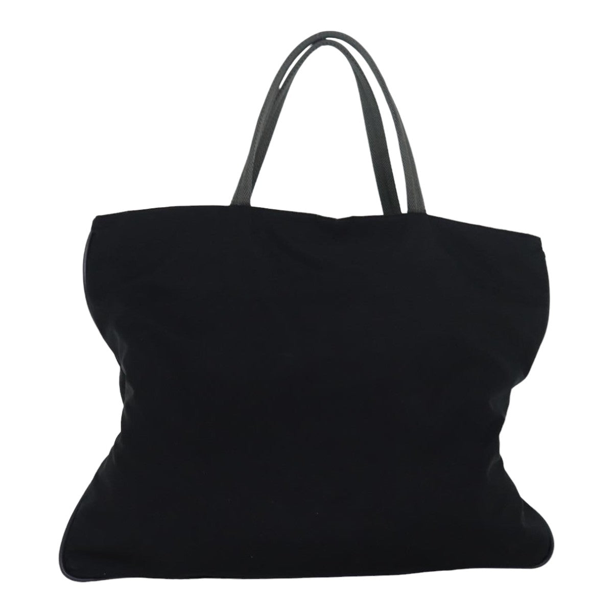 Luxury Prada Sports Tote Bag Nylon Black Gray  ti1881