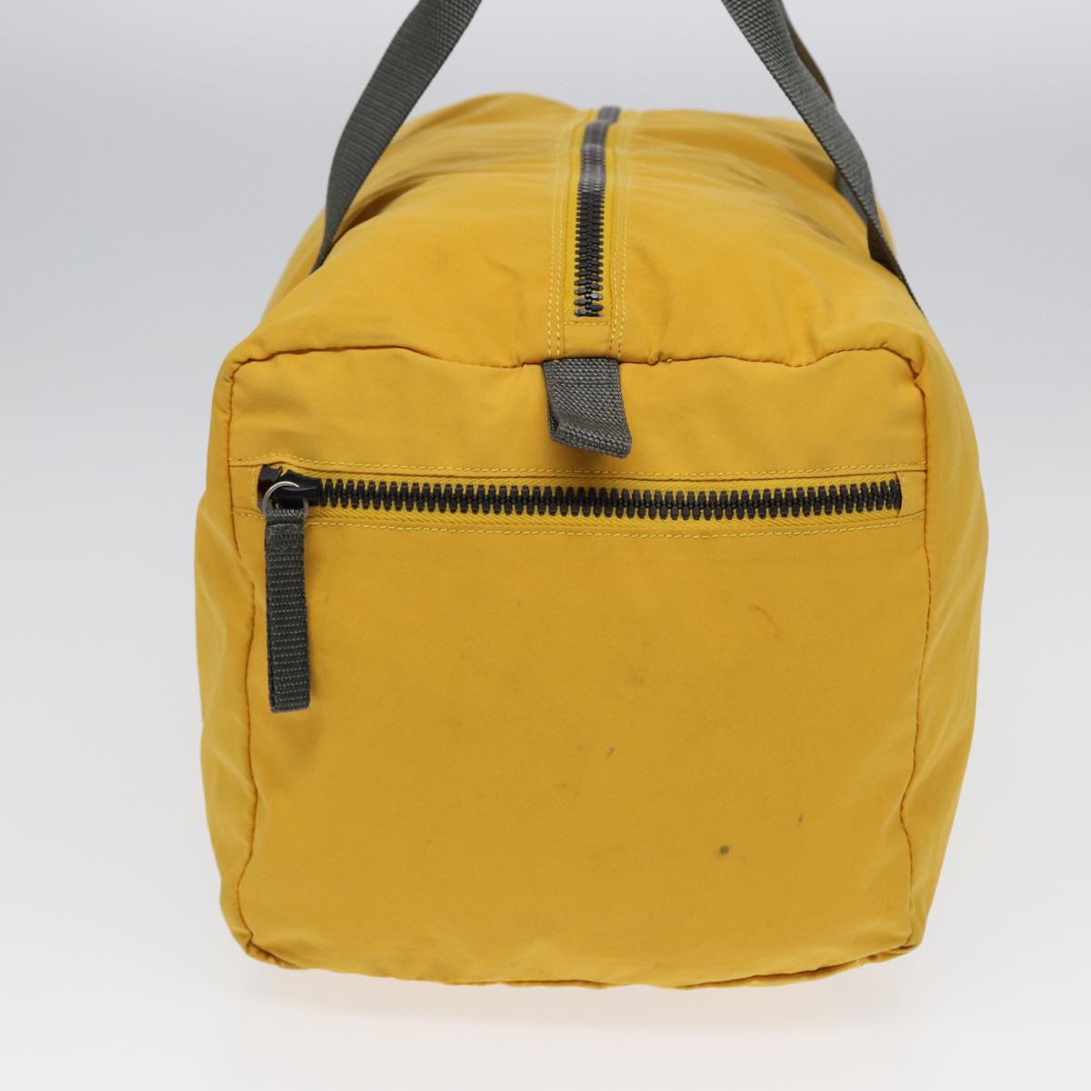 Luxury Prada Sports Boston Bag Nylon Yellow Gray Silver  ti1954