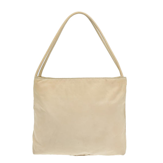 Luxury Prada Tote Bag Nylon Beige  ti2077
