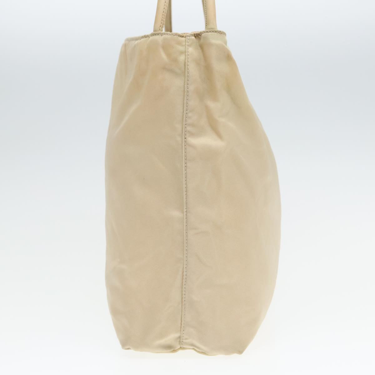 Luxury Prada Tote Bag Nylon Beige  ti2077