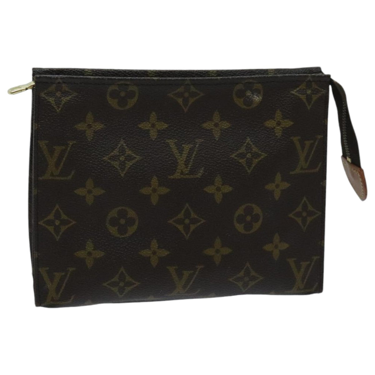 LOUIS VUITTON Monogram Poche Toilette 19 Pouch M47544 LV ti2181
