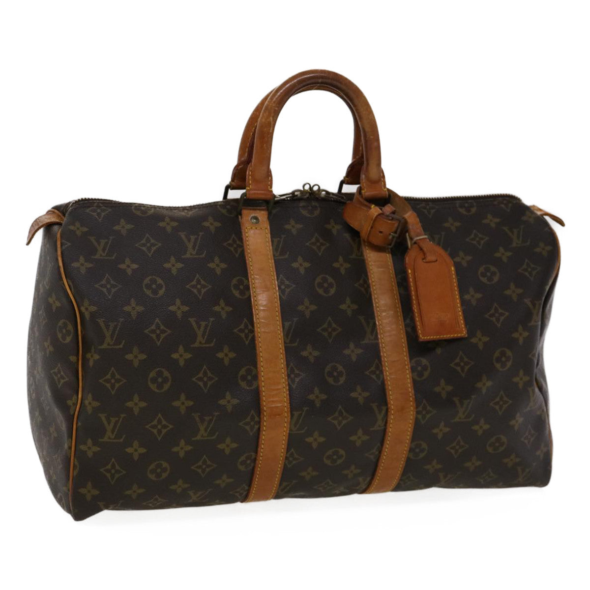 LOUIS VUITTON Monogram Keepall 45 Boston Bag M41428 LV ti640