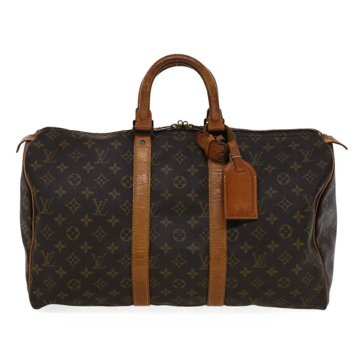 LOUIS VUITTON Monogram Keepall 45 Boston Bag M41428 LV ti640