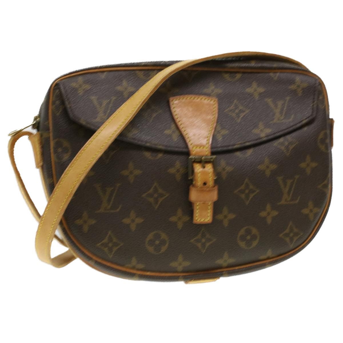 LOUIS VUITTON Monogram Jeune Fille MM Shoulder Bag M51226 LV ti748