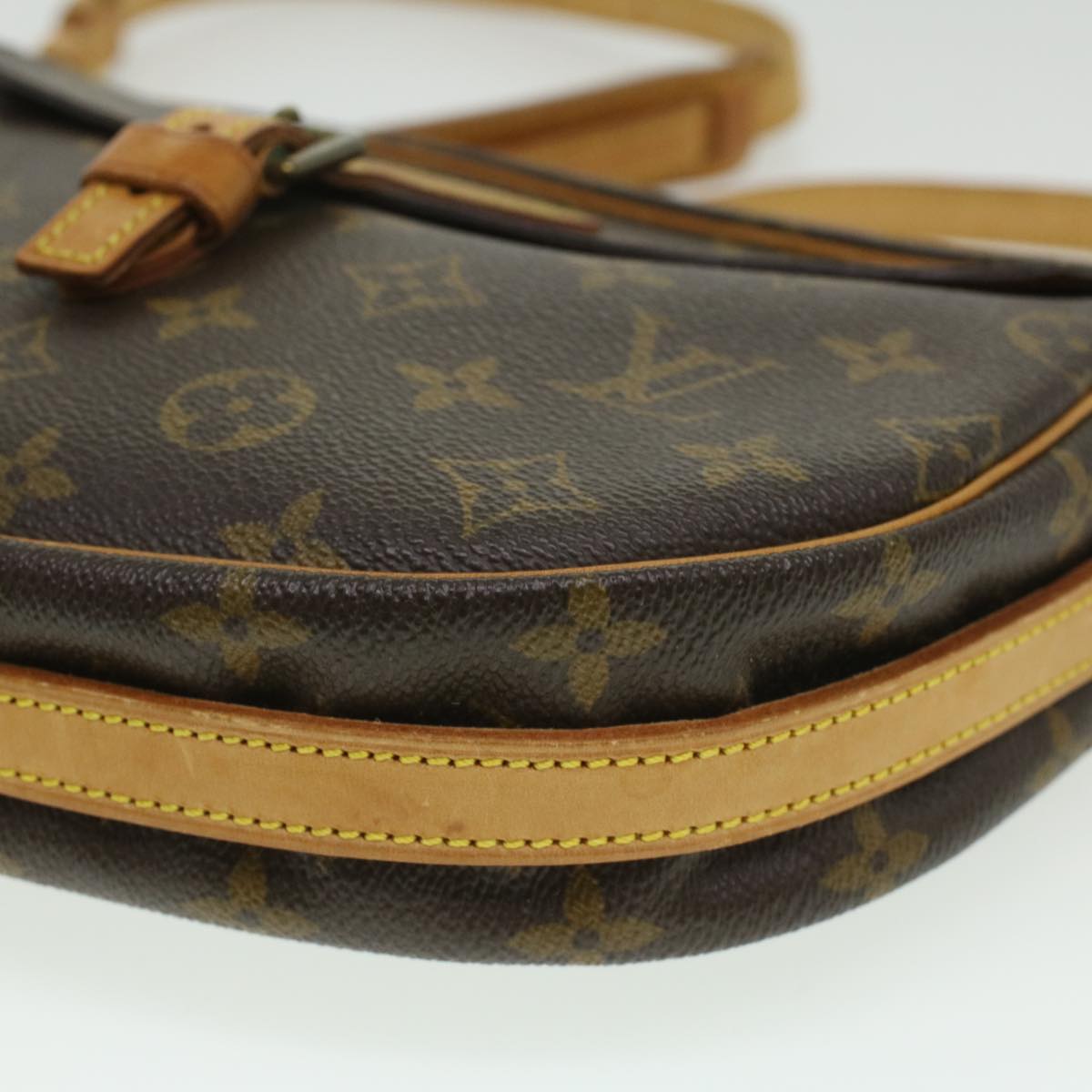 LOUIS VUITTON Monogram Jeune Fille MM Shoulder Bag M51226 LV ti748