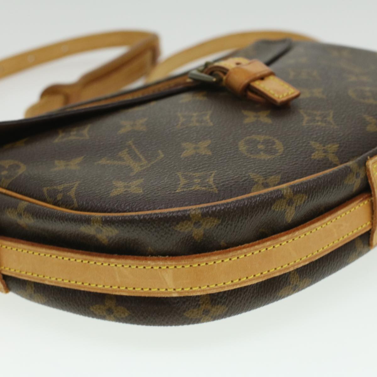 LOUIS VUITTON Monogram Jeune Fille MM Shoulder Bag M51226 LV ti748