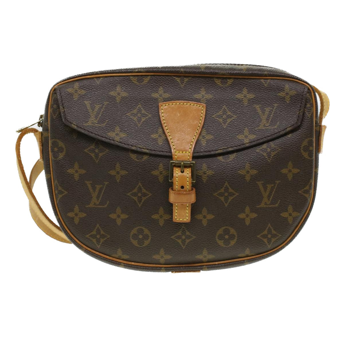 LOUIS VUITTON Monogram Jeune Fille MM Shoulder Bag M51226 LV ti748