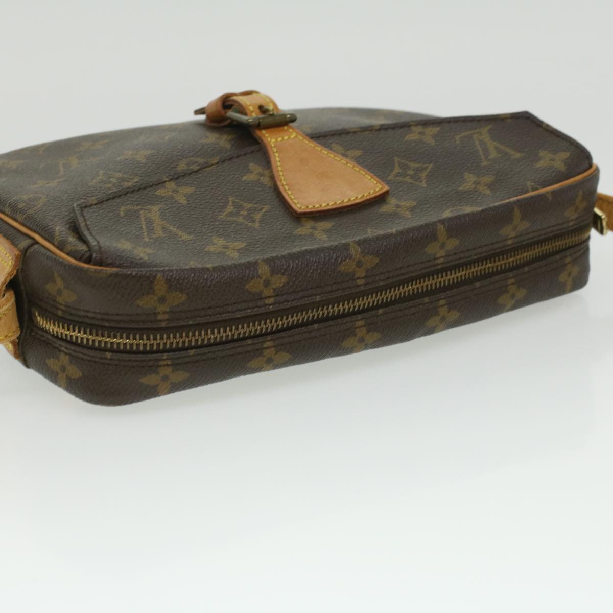 LOUIS VUITTON Monogram Jeune Fille MM Shoulder Bag M51226 LV ti748
