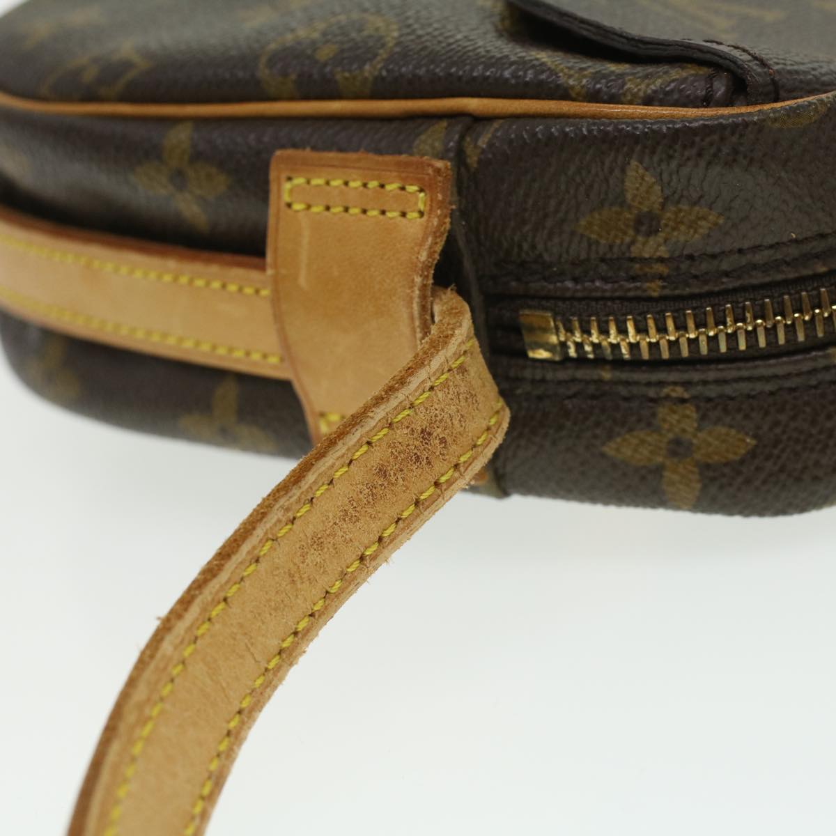 LOUIS VUITTON Monogram Jeune Fille MM Shoulder Bag M51226 LV ti748