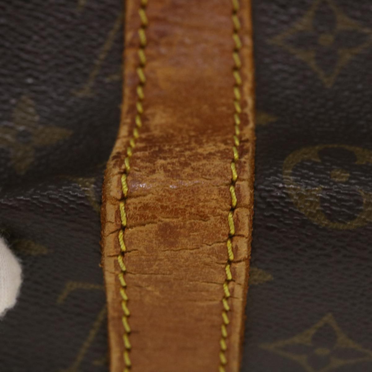 LOUIS VUITTON Monogram Keepall Bandouliere 55 Boston Bag M41414 LV ti753
