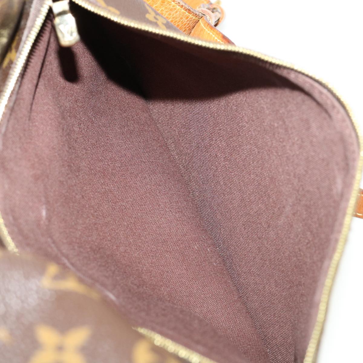 LOUIS VUITTON Monogram Menilmontant MM Shoulder Bag M40473 LV ti796