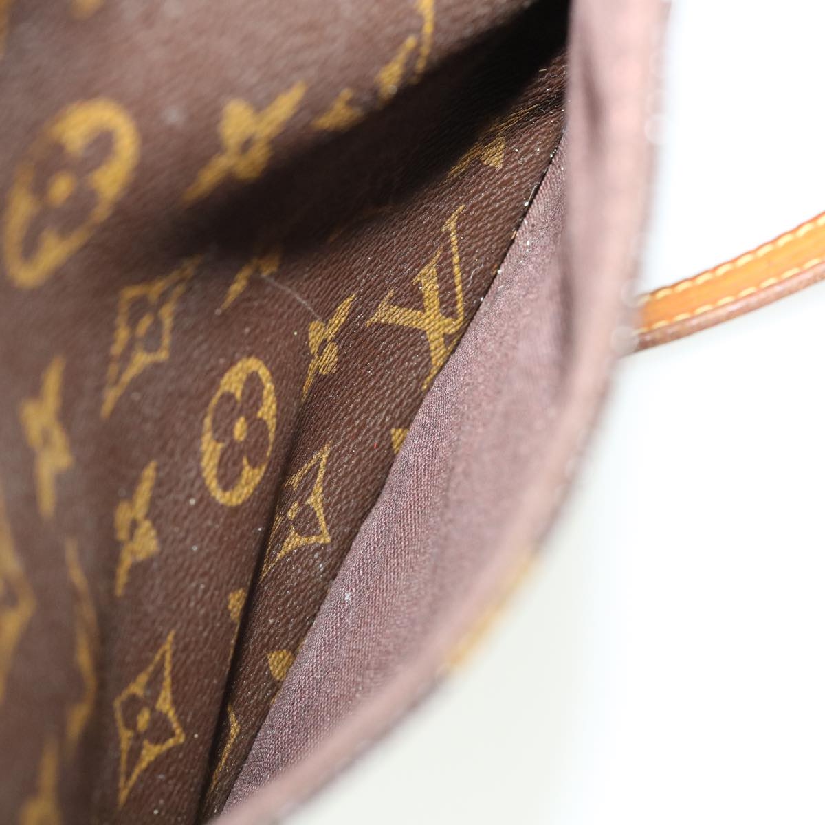 LOUIS VUITTON Monogram Menilmontant MM Shoulder Bag M40473 LV ti796