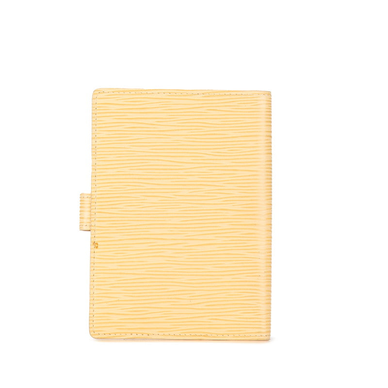Louis Vuitton Epi Agenda PM Notebook Cover R2005A Beige Leather