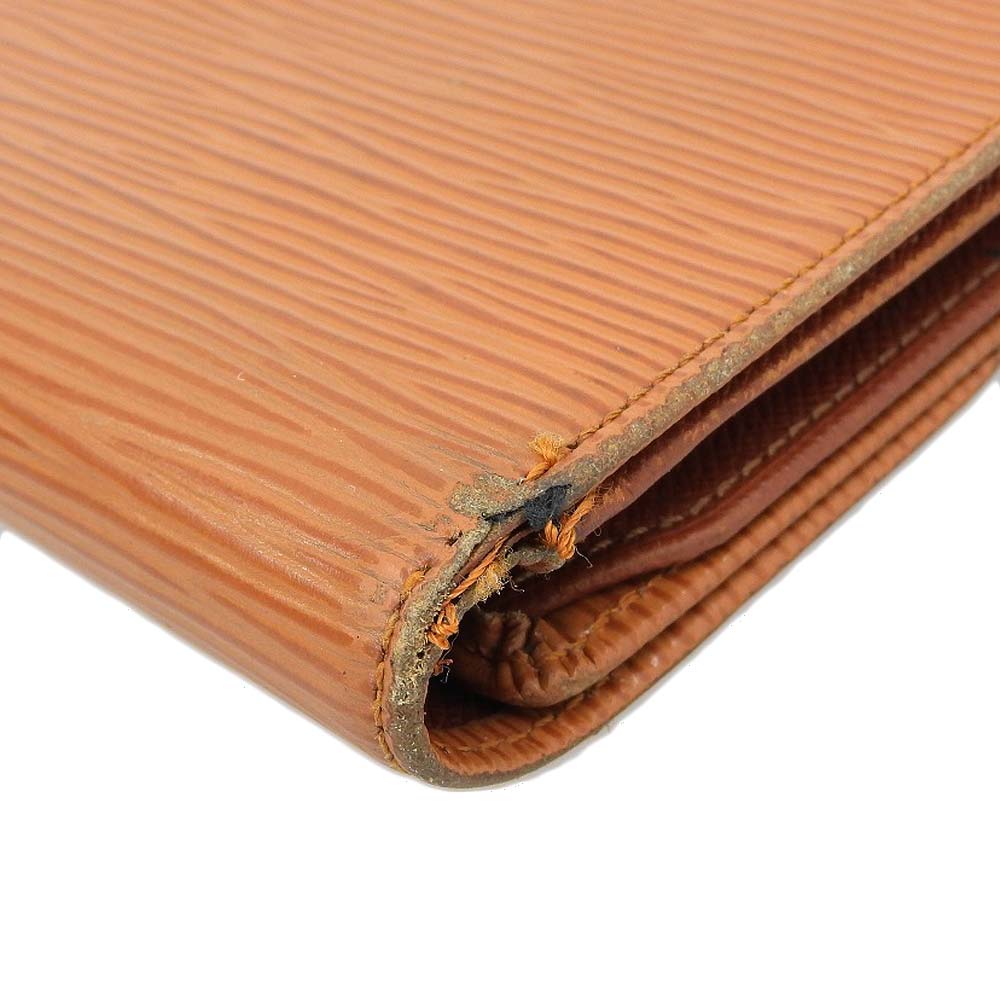 Louis Vuitton Epi Portefeuille Tresor Etui Papier Trifold Wallet M63173
