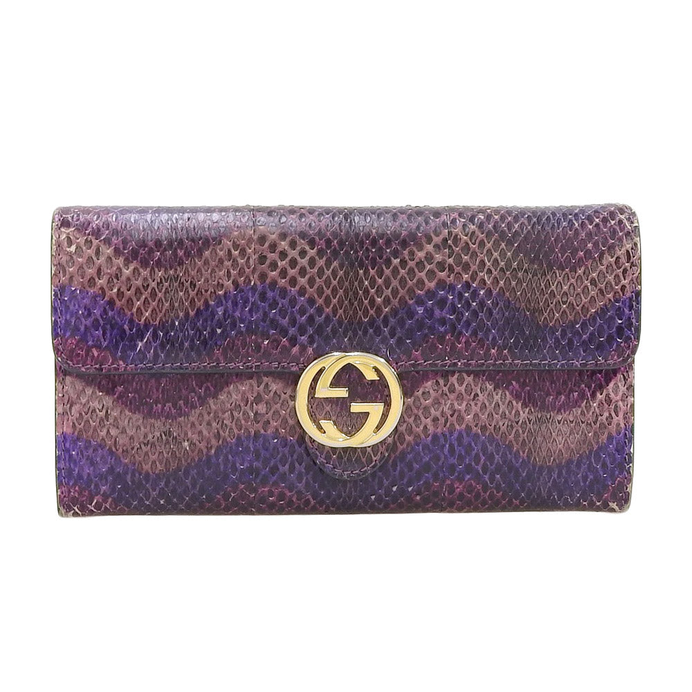 Luxury Gucci Trending 2025 Interlocking G Continental Wallet 369663