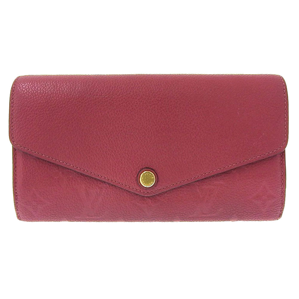 Louis Vuitton Monogram Empreinte Sarah Long Wallet M62056