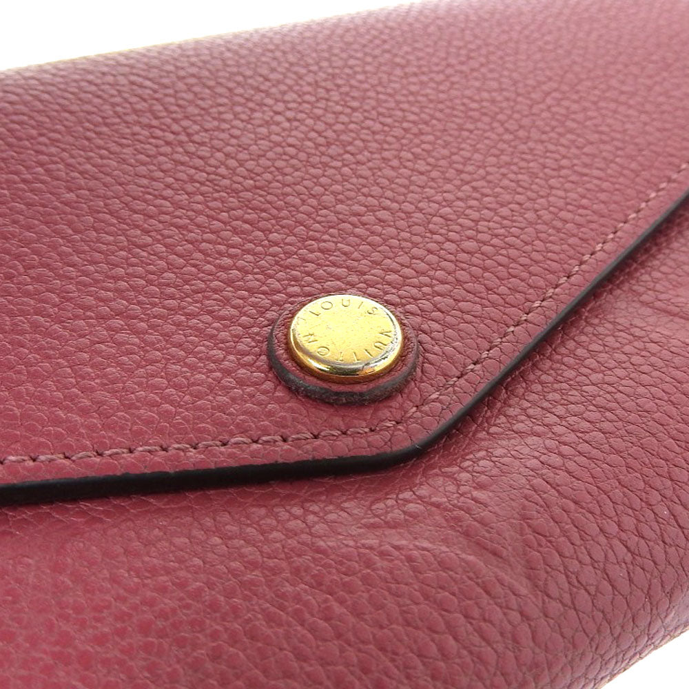 Louis Vuitton Monogram Empreinte Sarah Long Wallet M62056