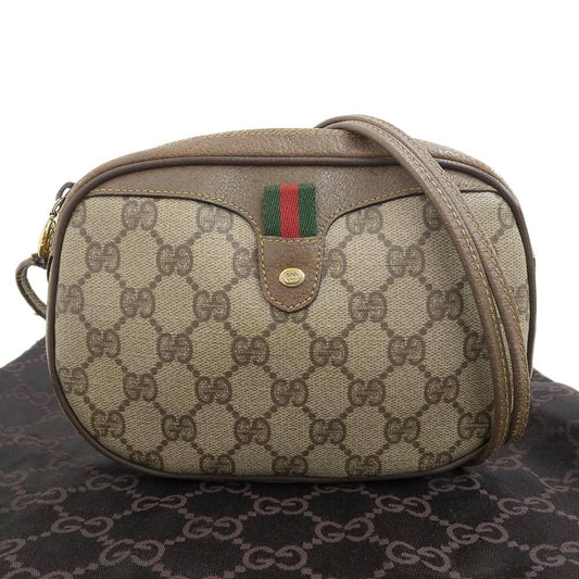 Luxury Gucci Trending 2025 GG Plus Shoulder Bag Crossbody Brown