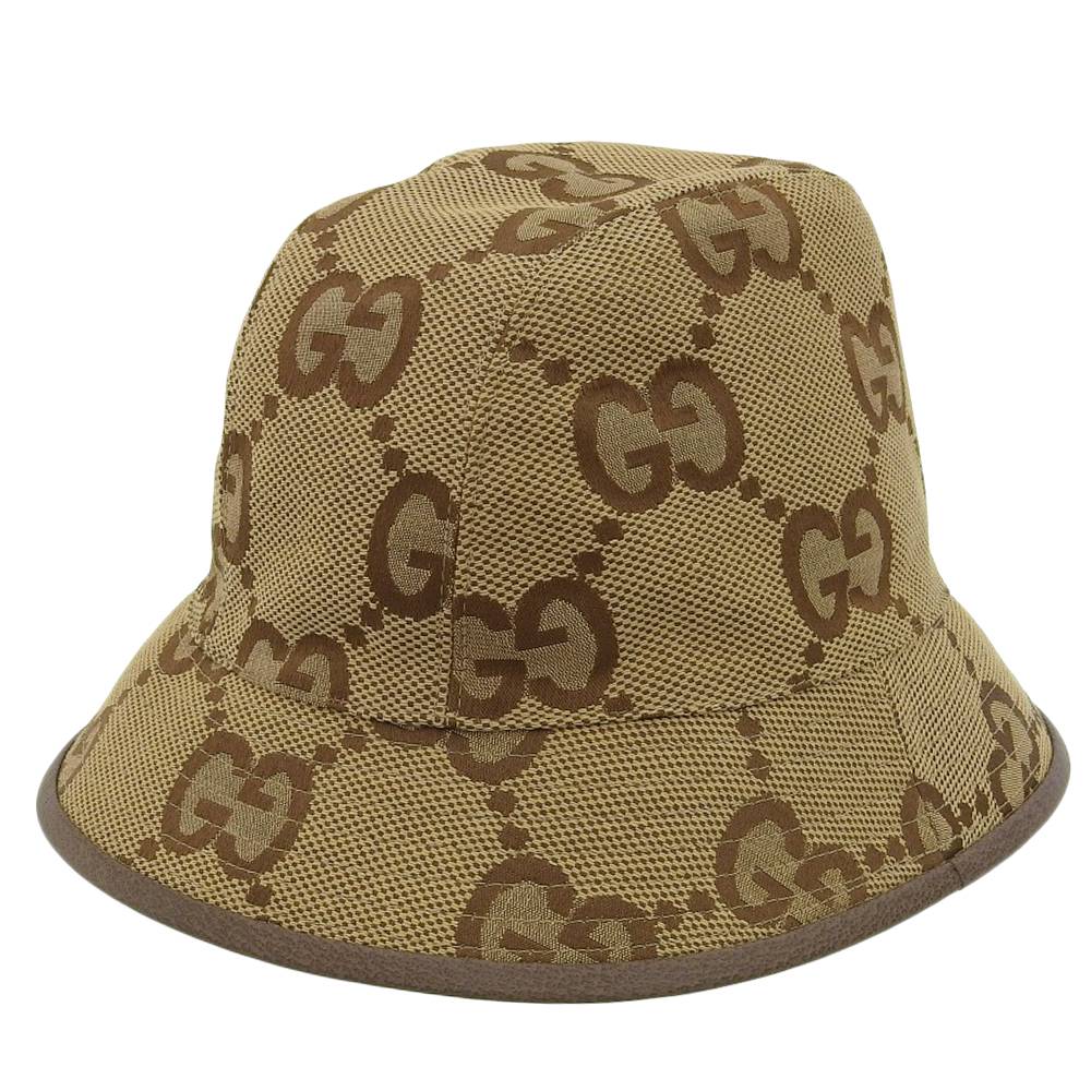 Luxury Gucci Trending 2025 Jumbo GG Canvas Bucket Hat Unisex