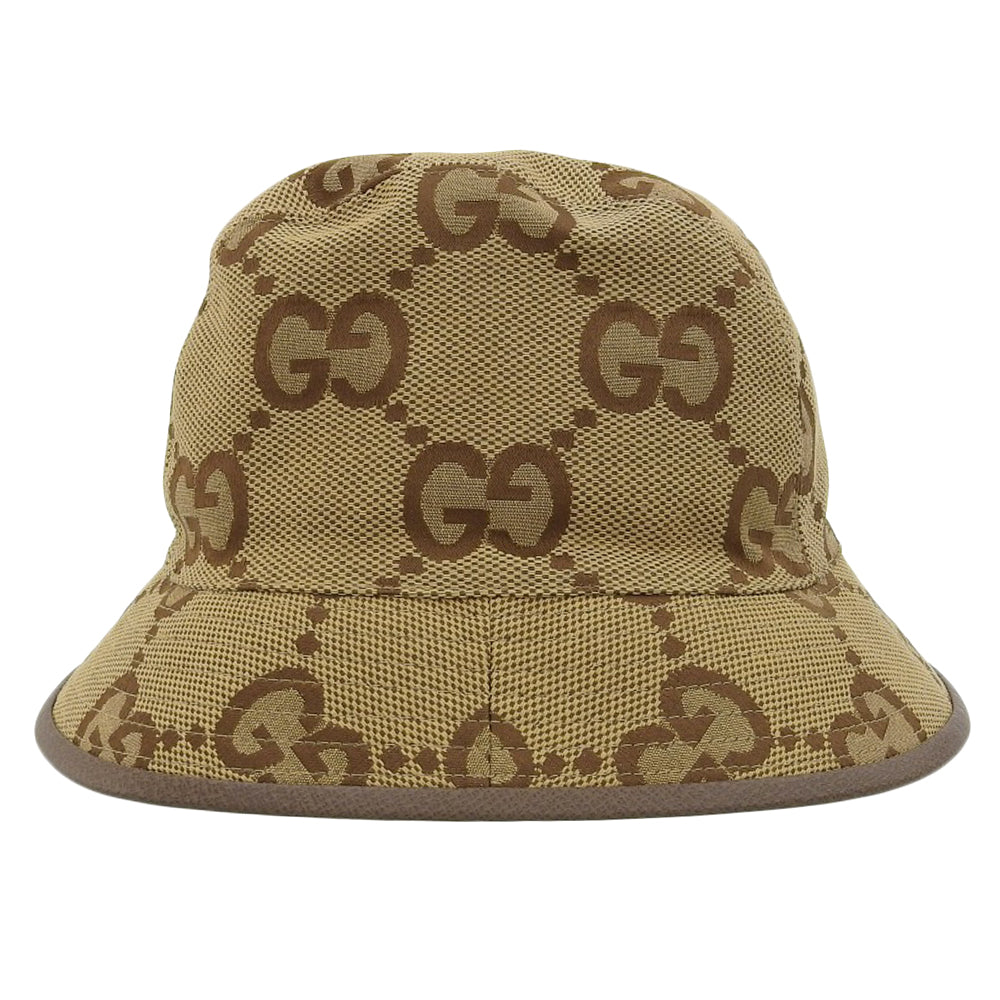 Luxury Gucci Trending 2025 Jumbo GG Canvas Bucket Hat Unisex