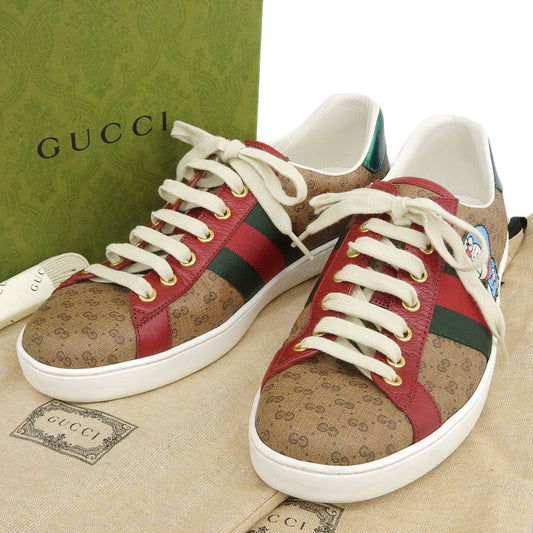 Luxury Gucci Trending 2025 GG Supreme Low-Cut Sneakers 7.5