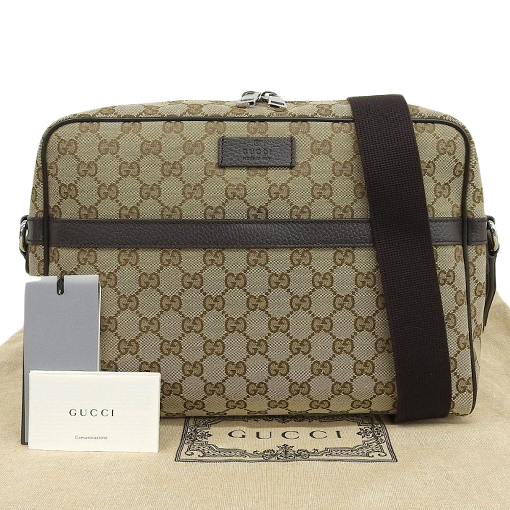 Luxury Gucci Trending 2025 GG Canvas Messenger Bag 449173