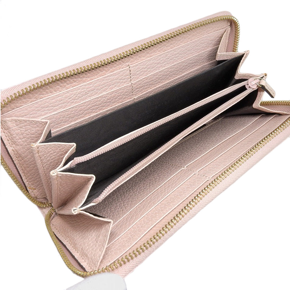 Luxury Gucci Trending 2025 GG Marmont Leather Zip-Around Wallet