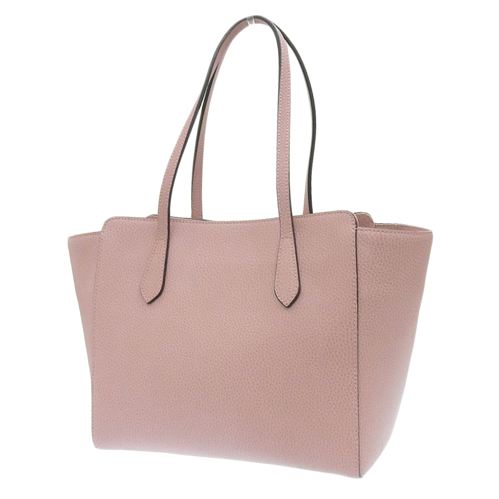 Luxury Gucci Trending 2025 Swing Medium Leather Tote Bag 354408