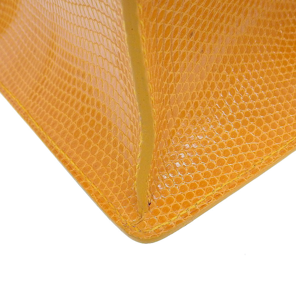 Louis Vuitton Ondine Lizard 2WAY Bag Yellow