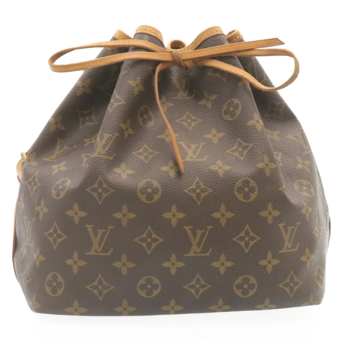 LOUIS VUITTON Monogram Petit Noe Shoulder Bag M42226 LV tp052