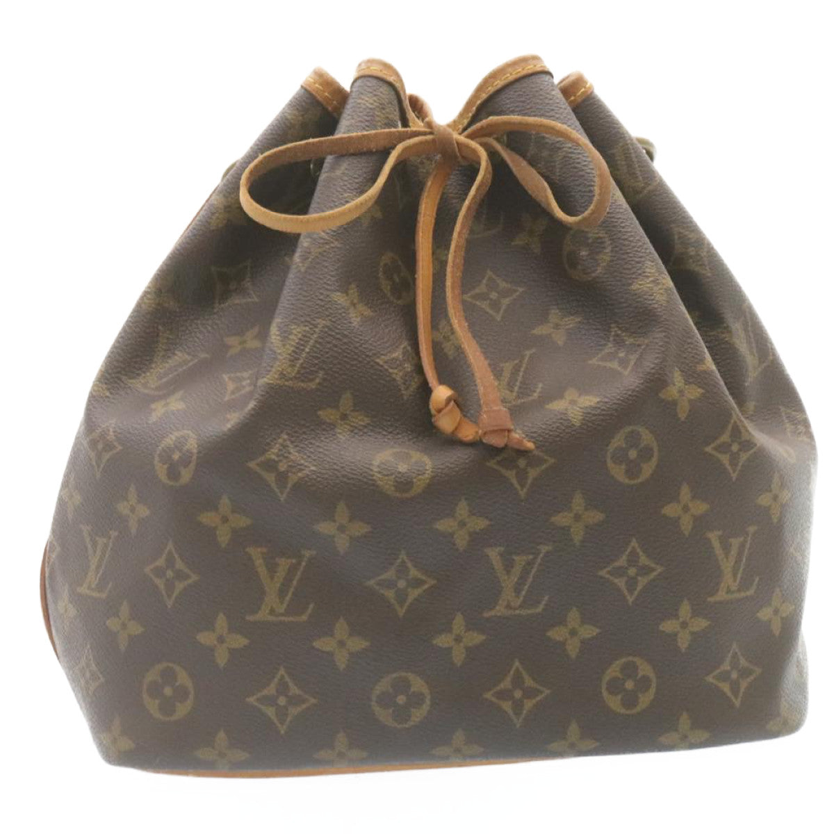 LOUIS VUITTON Monogram Petit Noe Shoulder Bag M42226 LV tp054