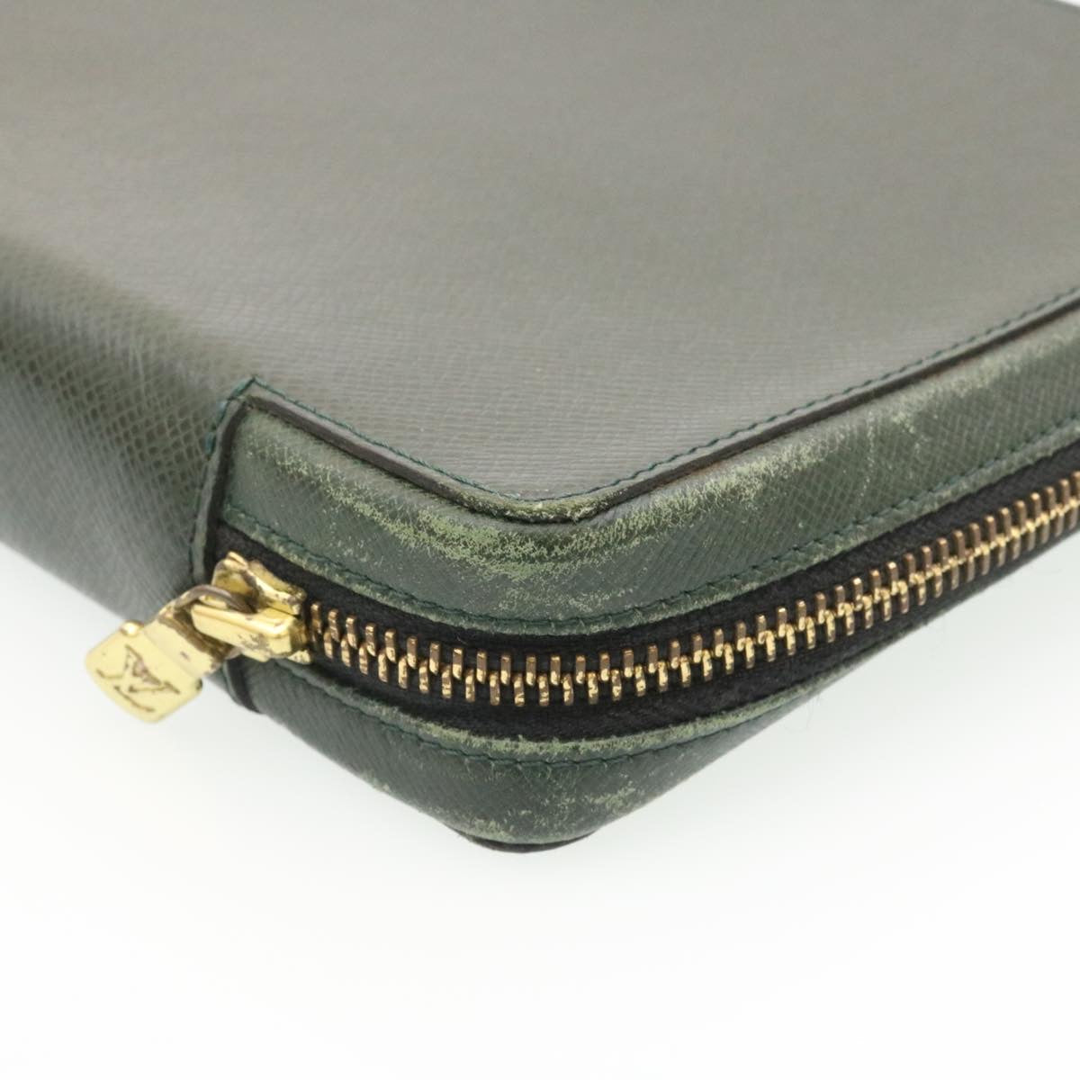 LOUIS VUITTON Taiga Agenda Voyage Day Planner Cover Epicea LV tp168