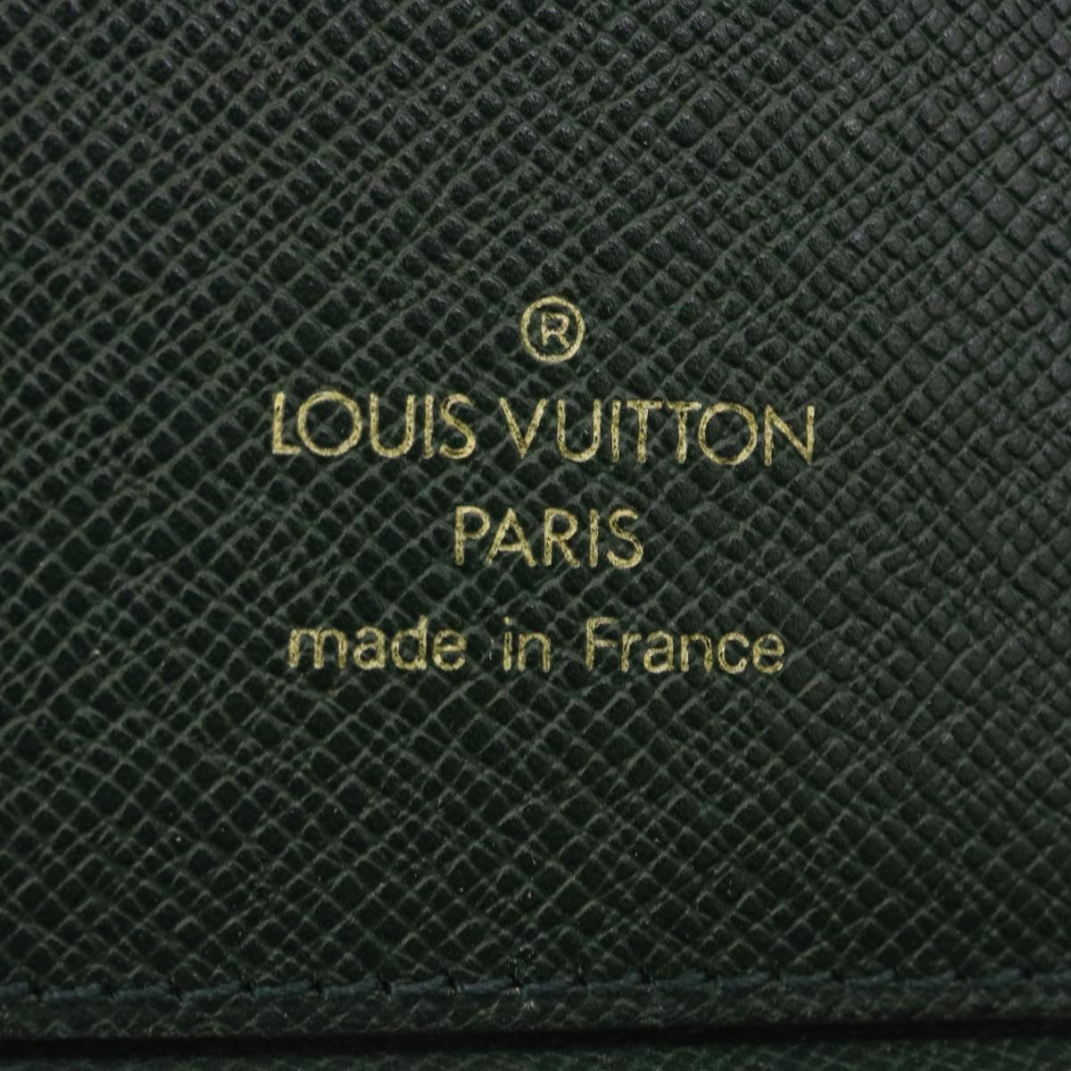 LOUIS VUITTON Taiga Agenda Voyage Day Planner Cover Epicea LV tp168