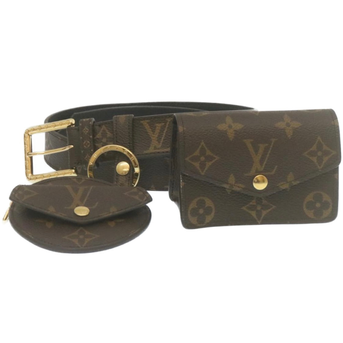 LOUIS VUITTON Monogram Ceinture Daily Multi Pocket Waist Bag M0236Y ai676A