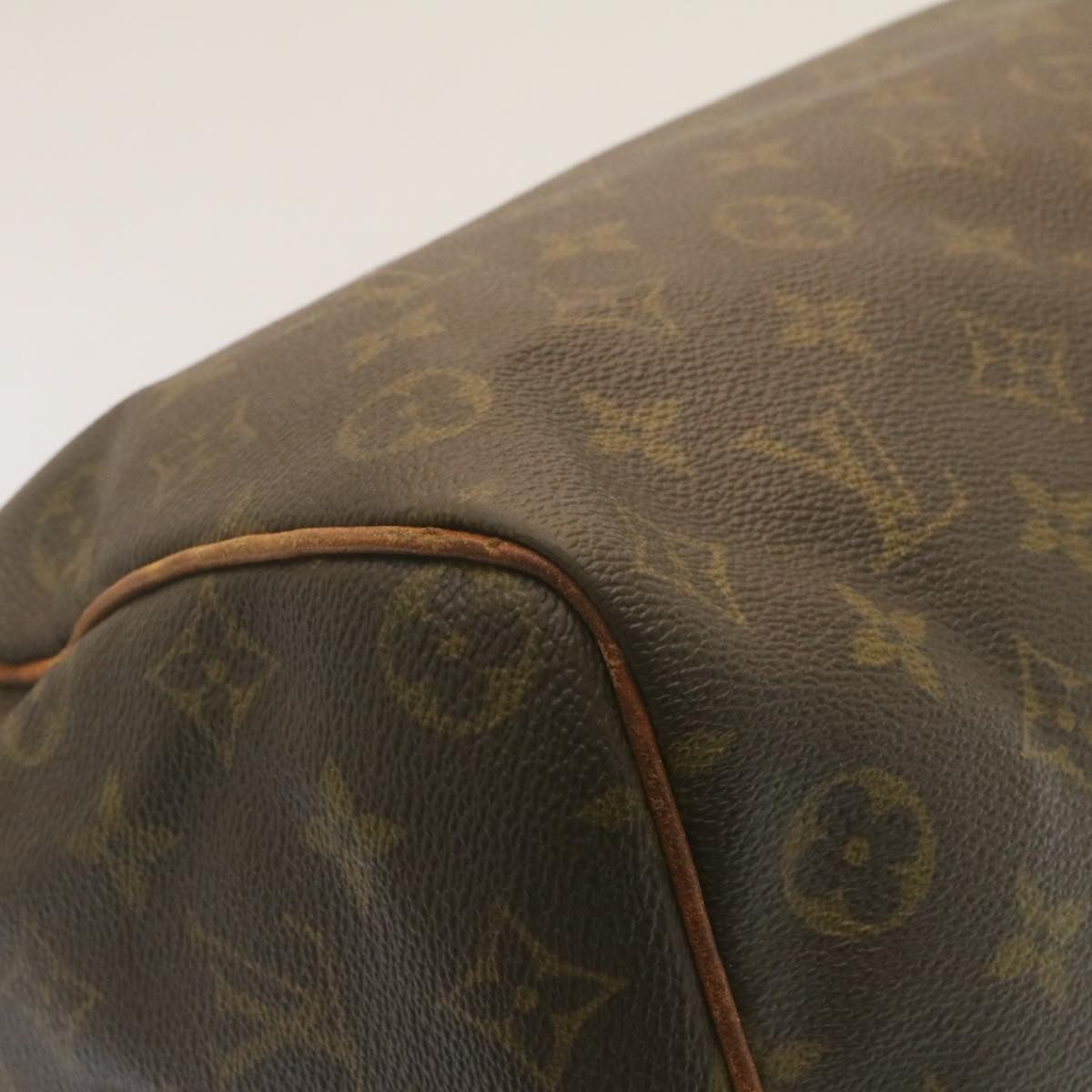 LOUIS VUITTON Monogram Speedy 35 Hand Bag M41524 LV tp232