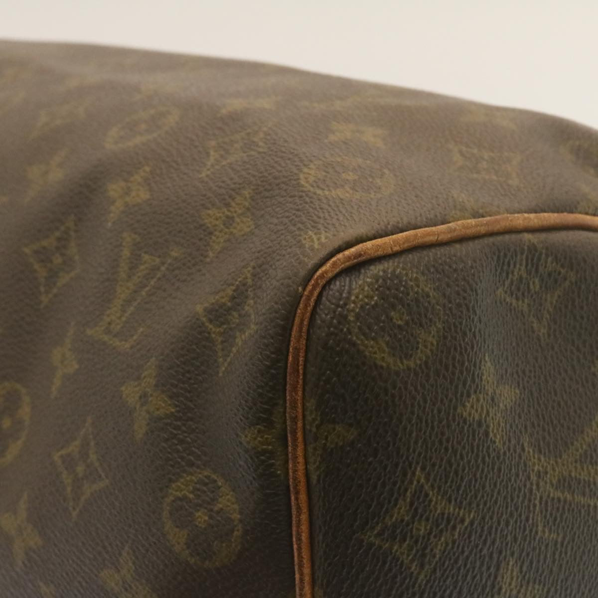 LOUIS VUITTON Monogram Speedy 35 Hand Bag M41524 LV tp232
