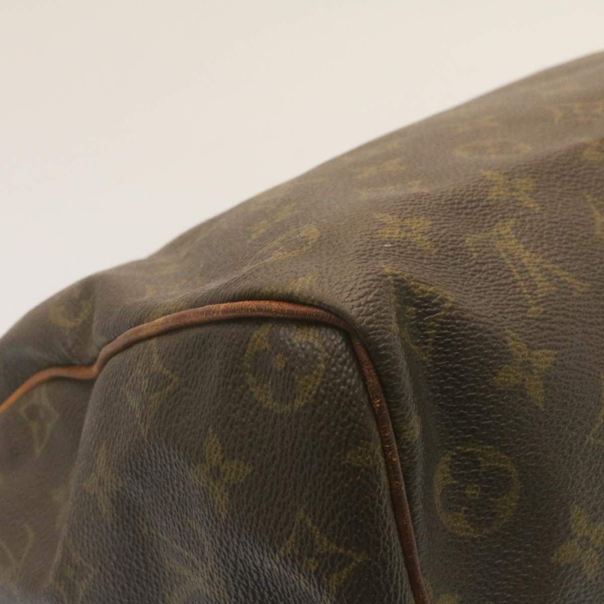 LOUIS VUITTON Monogram Speedy 35 Hand Bag M41524 LV tp232