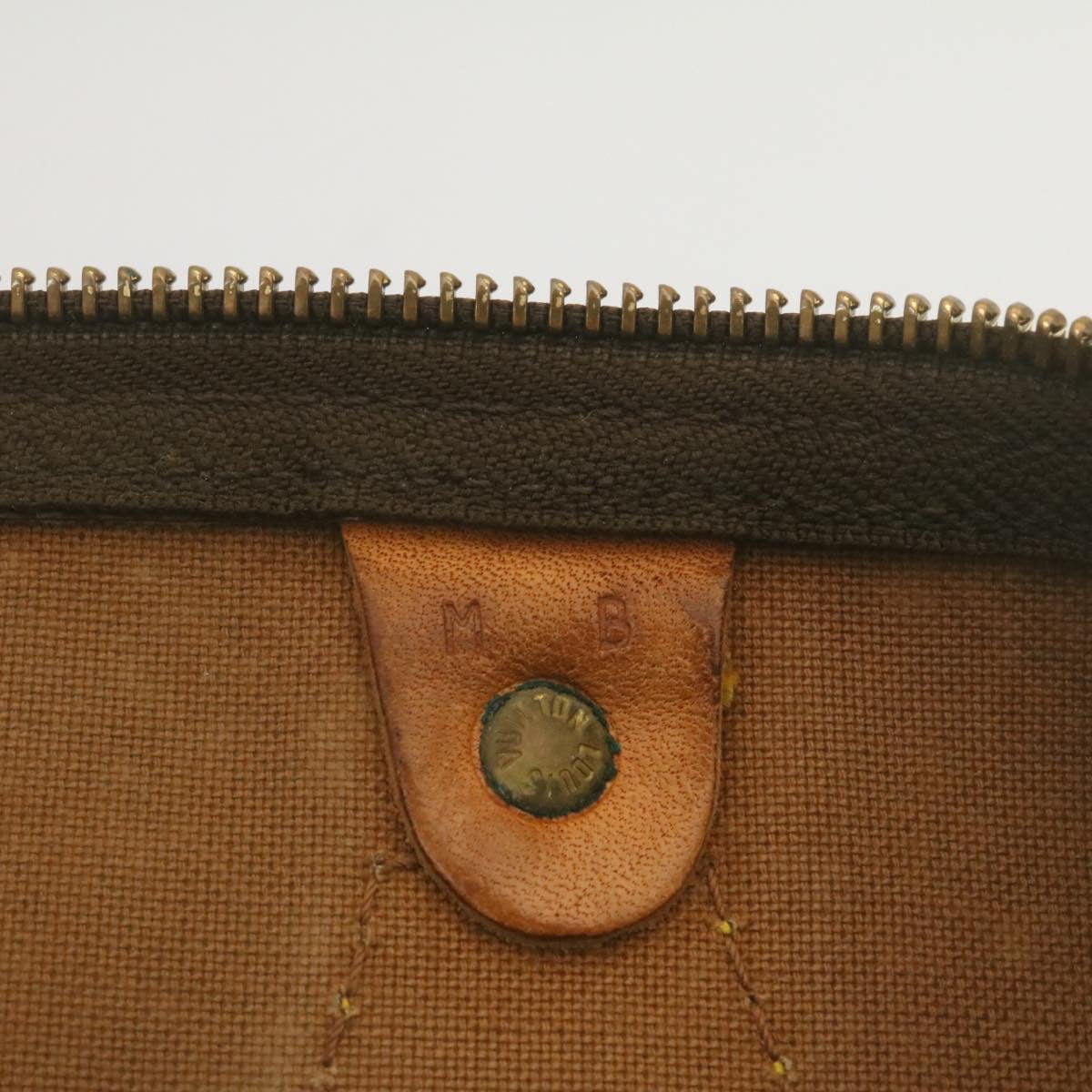 LOUIS VUITTON Monogram Speedy 35 Hand Bag M41524 LV tp232