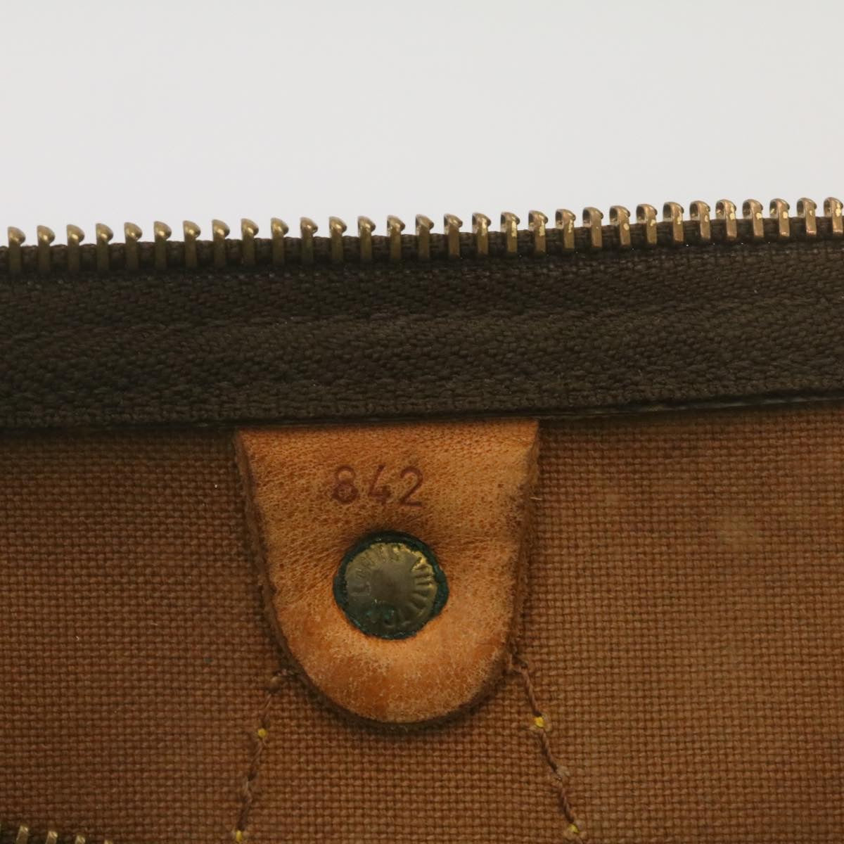 LOUIS VUITTON Monogram Speedy 35 Hand Bag M41524 LV tp232