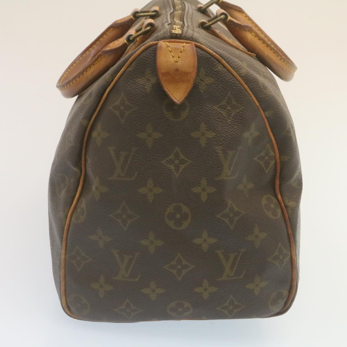 LOUIS VUITTON Monogram Speedy 35 Hand Bag M41524 LV tp232