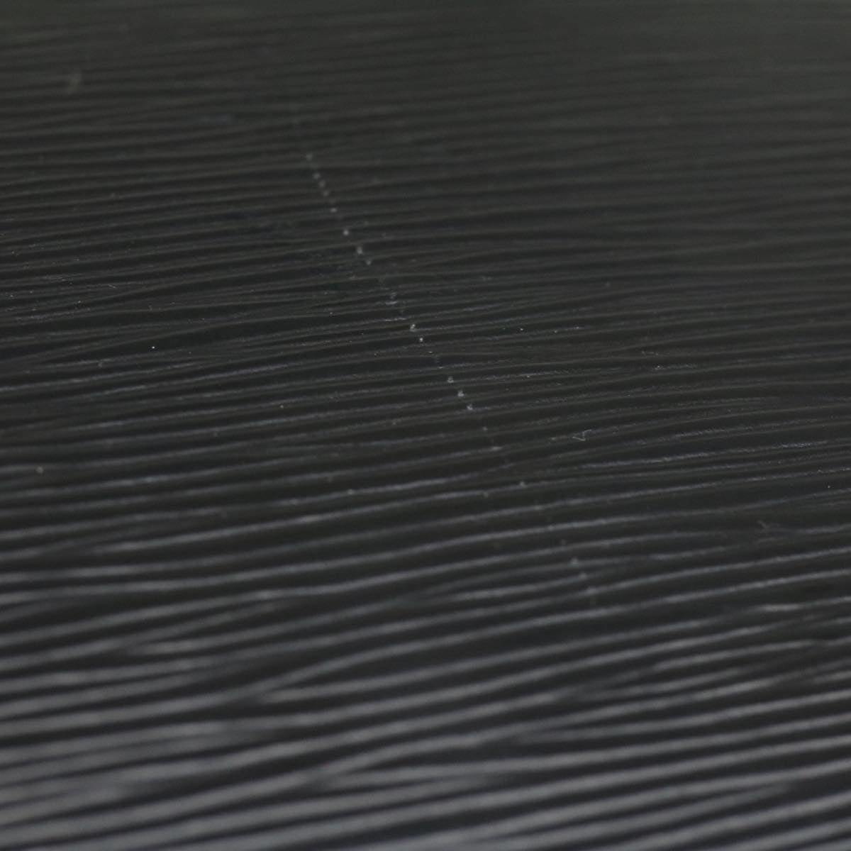 LOUIS VUITTON Epi Capuchin Shoulder Bag Black M52342 LV tp256
